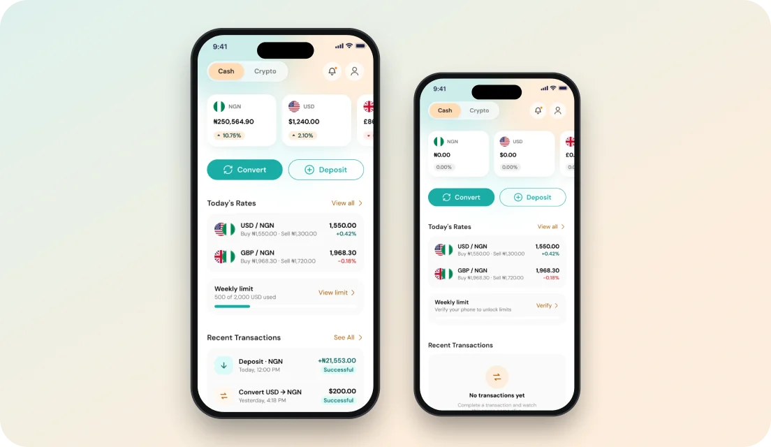 Patara — A cash-and-crypto exchange built for everyday money moves.